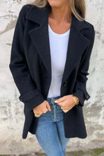 Thermal Woolen Lapel Coat
