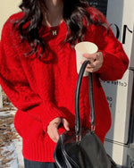 Sweet Cable Knit Sweater
