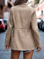 Heather Striped Woolen Jacket