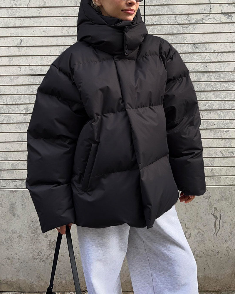 Timeless Beauty Hooded Quilted Coat