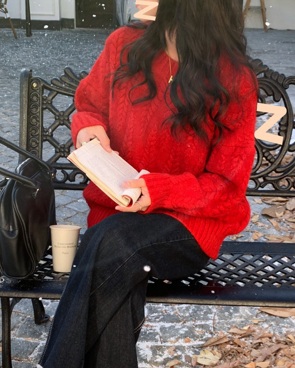Sweet Cable Knit Sweater