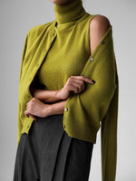 Turtleneck Sleeveless Vest Sweater