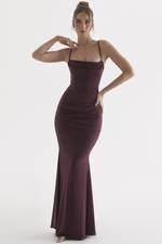 Chic Slim Fit Slip Maxi Dress