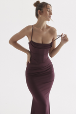 Chic Slim Fit Slip Maxi Dress